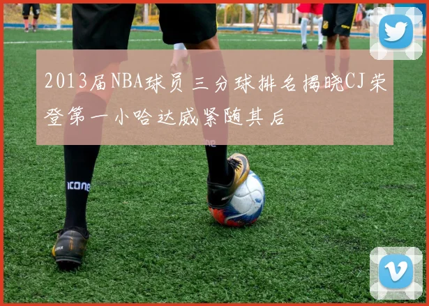 2013届NBA球员三分球排名揭晓CJ荣登第一小哈达威紧随其后
